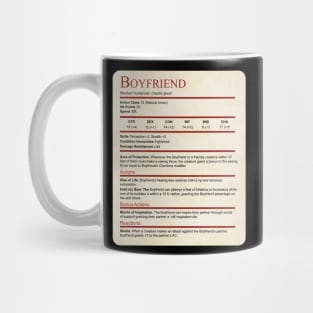 D&D Boyfriend Statblock Mug